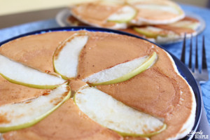 Using-Apples-in-Homemade-Pancake-recipe