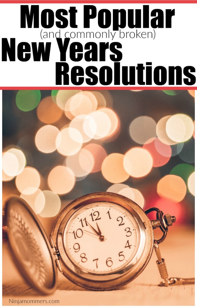Most Popular New Years Resolutions