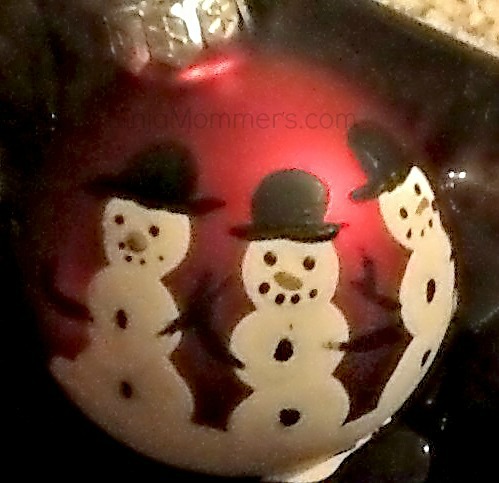 Hand Print Snowman Ornaments