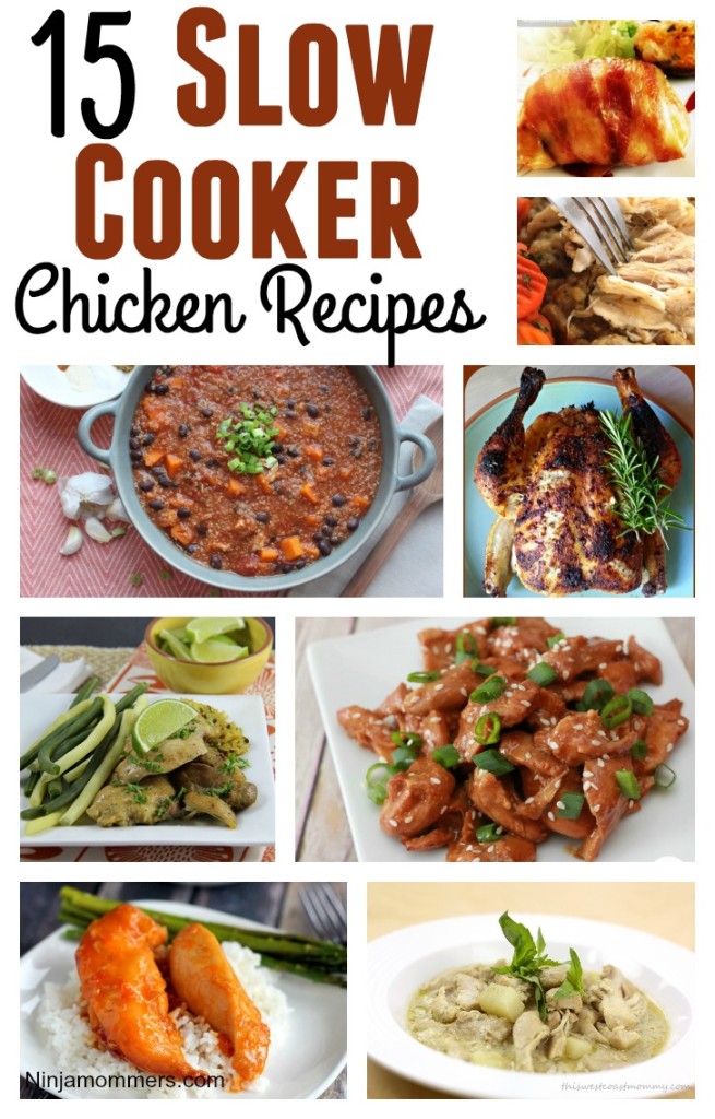 Slow Cooker Chicken Recipes Pin
