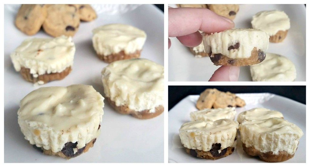 Peanut Butter CHocolate Chip Cheesecake Cookie Cups